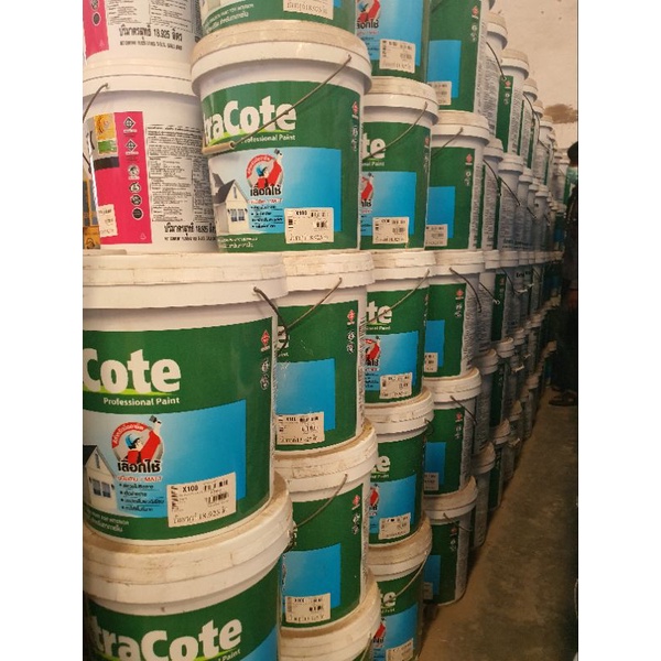 สีน้ำ TOA Extracote สีขาว ภายใน ด้าน 18ลิตร