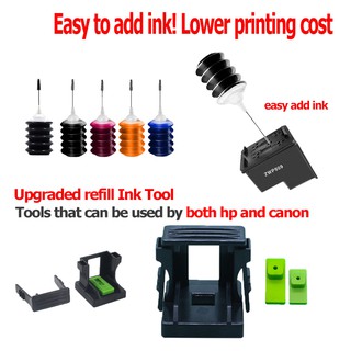 Cannon PG810 CL811 PG745 CL746 PG740 CL741 E3170 E400 E410 Ink Cartridge Clamp Absorption Clip Pumping refill tool