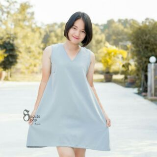 GREY Simply A Dress เดรสทรงบาน