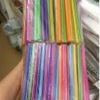 หลอดชาไข่มุก (คละสี) ความยาว21ซม. ใช้ได้กับแก้วชาไข่มุกทั่วไป สะอาด สีสวย แพคใหญ่สุดคุ้มค่า ใช้ดูดน้ำปั่น เครื่องดื่ม