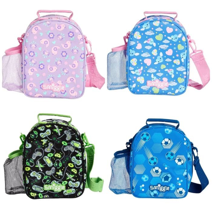 SMIGGLE DEJAVU CURVED LUNCH BOX