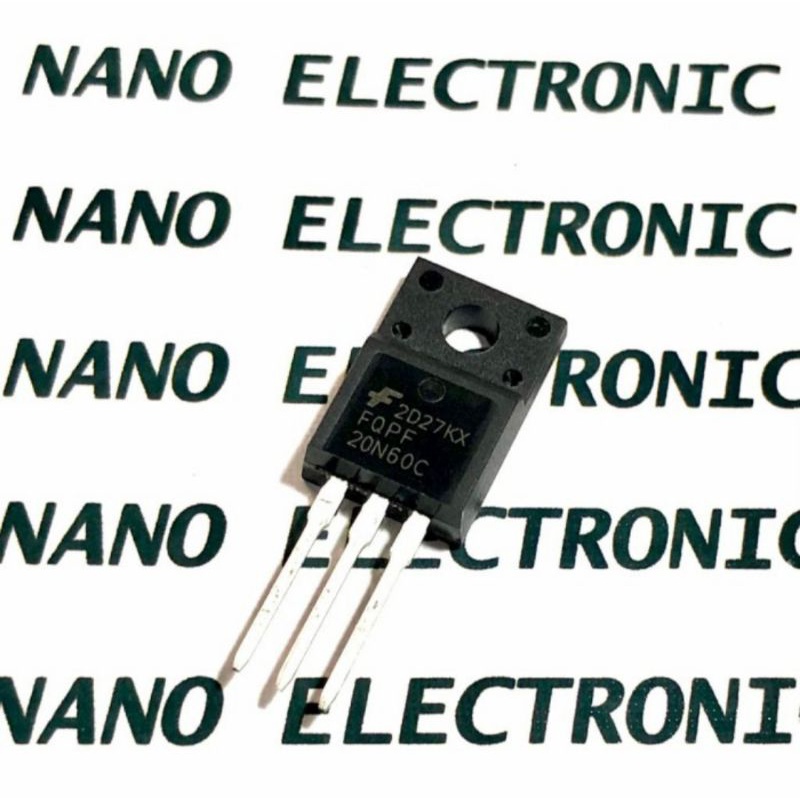 ทรานซิสเตอร์ N-Channel MOSFET FQPF20N60C FQPF 20N60C 20N60 TO-220