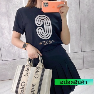 เสื้อยืดแขนสั้น ผ้าฝ้าย พิมพ์ลายตัวอักษร ทรงหลวม ขนาดใหญ่ แฟชั่นฤดูร้อน สําหรับผู้ชาย และผู้หญิง