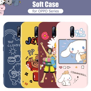 เคสโทรศัพท์มือถือ ซิลิโคน TPU พิมพ์ลายการ์ตูน สำหรับ OPPO Realme 5 5S 5i 6i C3 6 X X2 Pro Reno 2z 2f 3 4 Pro A31 A5 A9 2020 R17 Pro A8 F1S A12 A12E A37 A39 A52 A57 A59 A59S A72 A91 A92 A11K F3 Lite F15 K3 A83 A1 A3S A5S A7 A11k F7 F9 F11