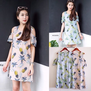 Pineapple Mini Dress