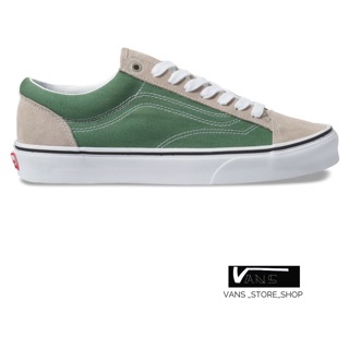 VANS STYLE36 JAKE KUZYK GREEN KHAKI SNEAKERS สินค้ามีประกันแท้