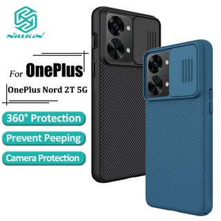 Nillkin CamShield เคสโทรศัพท์ OnePlus Nord 2T 5G เคสกล้อง เลื่อน ป้องกัน หรูหรา แข็ง PC กันกระแทก ฝาหลัง