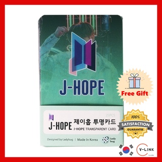 BTS J-HOPE อะคริลิคโปร่งใส โฟโต้การ์ดคุณภาพสูง ชุด 25pcs