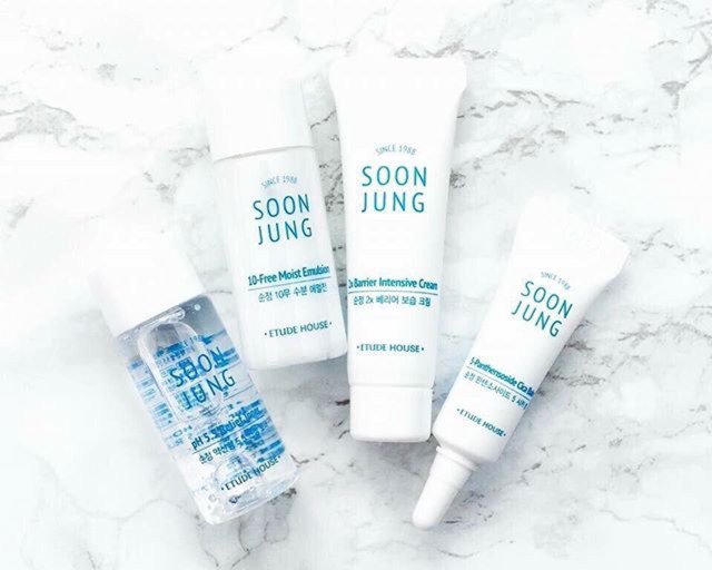 Etude Soon Jung Skin Care Trial Kit (4 items)