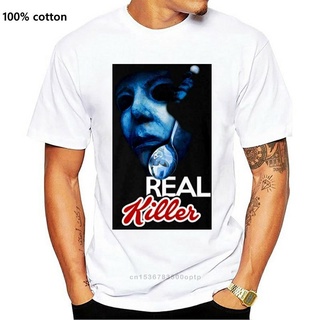 พร้อมส่ง เสื้อยืดลําลอง แขนสั้น พิมพ์ลาย Michael Myers Cereal Killer No Lives Matter 2345 F373 หลากสีสัน แฟชั่นสําหรับผู