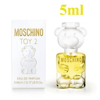 (รับเงินคืน 15% ใช้โค้ด J5BAK66V) MOSCHINO TOY 2 EDP 5ml (มีกล่อง)