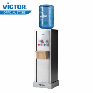 Victor วิคเตอร์ เครื่องทำน้ำร้อน-เย็น สแตนเลส 2 ก๊อก รุ่น VT-222N/S1