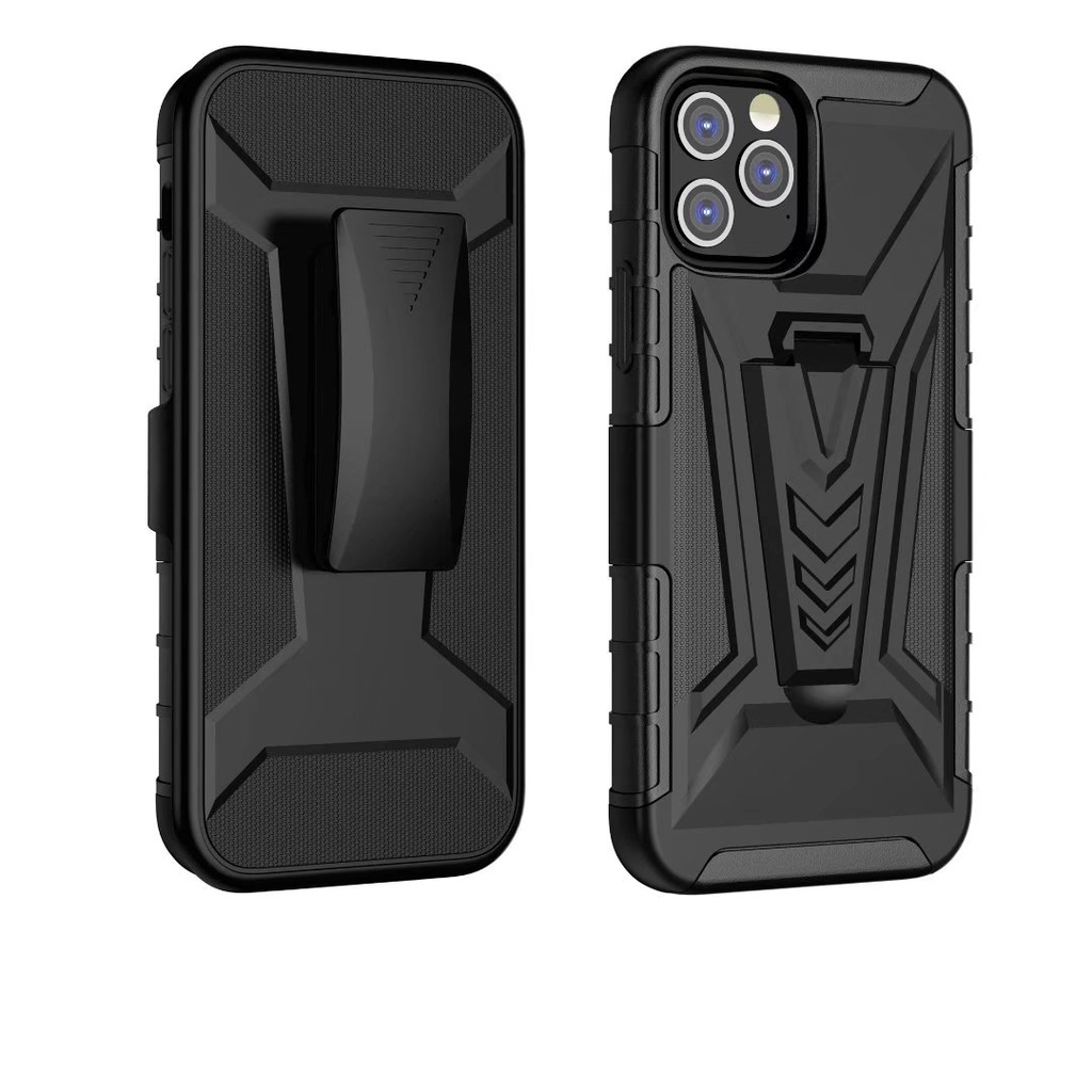 Heavy Duty เข็มขัดคลิปเกราะสําหรับ iPhone 15 14 13Pro Max 12 13 Mini 11 Pro Max X Xr Xs กันกระแทกฝาครอบ Holster