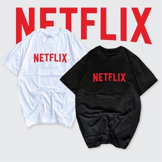 🔥มาใหม่ เสื้อสกรีนลาย NETFLIX🔥พร้อมส่ง เก็บปลายทาง