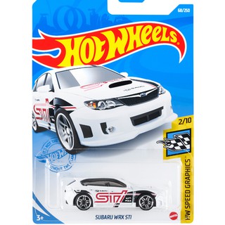 รถเหล็ก HOTWHEELS ของแท้ Subaru WRX STI (White)