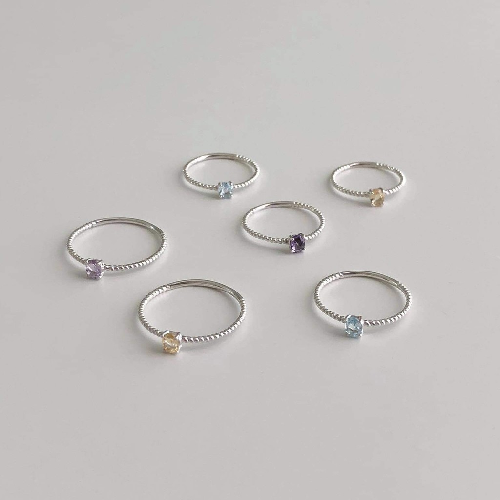 winterwinter silver925 : เครื่องประดับเงินแท้ เงินแท้925 แหวนเงินแท้ แหวนพลอย ทรงรี เล็กๆ