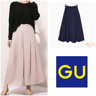 GU (จียู) กางเกงกระโปรง คูลอต (Culottes) มือสองเกรดเอ ใหม่มาก (GUC-04)