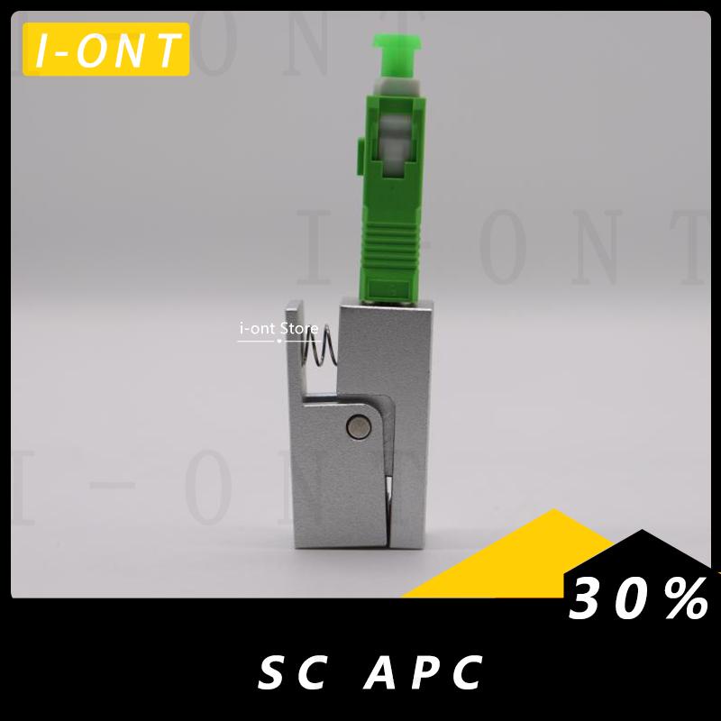 Free Shipping New Optic Fiber Connector FC SC ST Square Bare Adapter Flange Temporary succeeded OTDR
