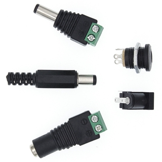 Dc - 005 / Dc - 022 Dc Power Jack Socket Plug / Dc 005 5 . 5x2 . 1 . 2 . 1 . 1 . 2 . 1 ปลั๊กไฟเสียบ