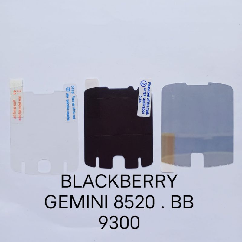 กันรอย BLACKBERRY GEMINI 8520. BB 9300 / 9220 DAVIS . BB AMSTRONG 9320 / 9720 . BB SAMOA / Z10 / Z30