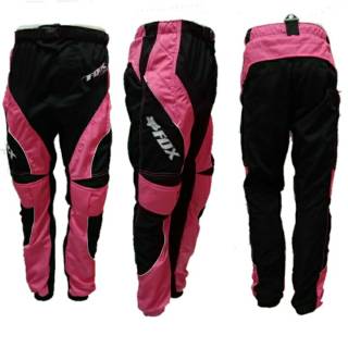 กางเกงขายาว Mx Racing Bike Motocross Trail สีชมพู สําหรับแข่งรถวิบาก