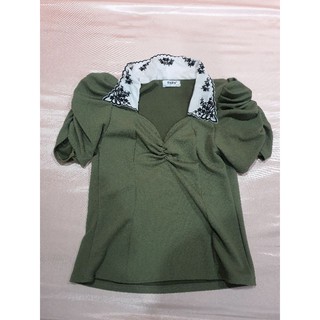 เสื้อสาวอวบ แขนเจ้าหญิง แต่งปก น่ารัก