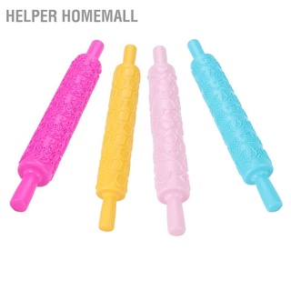 Helper Homemall Fondant ลูกกลิ้งพลาสติกลูกกลิ้งสําหรับตกแต่งคุกกี้บิสกิตเค้ก