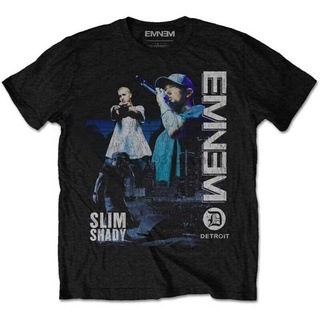 Gildan เสื้อยืดผ้าฝ้าย 100% พิมพ์ลาย Eminem Live Stage Photo ทรงสลิม แฟชั่นคลาสสิก สําหรับผู้ชาย ผู้หญิงSize S-5XL