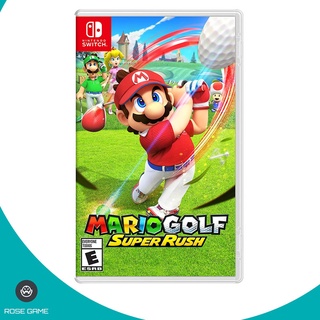 สินค้ามือ1 NSW Mario Golf: Super Rush (US-ASIA) english Nintendo switch game นินเทนโด้ สวิตช์ แผ่นเกม