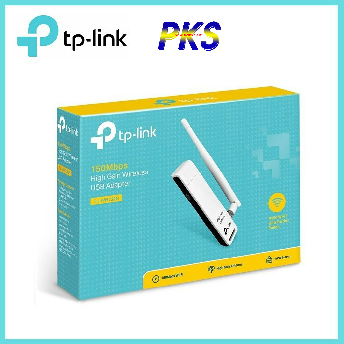 TP-LINK ตัวรับสัญญาณ USB wifi TL-WN722N 150Mbs
