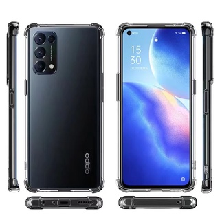 ส่งจากไทย เคสOppo Reno6 5G/Reno6Z 5G/Reno 6Z/A95/A16/A94/A54/A15/Realme8 เคสโทรศัพท์ ออฟโป้ เคสใส เคสกันกระแทก tpu case