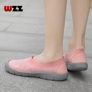 WZZ  รองเท้าลำลองสวมหุ้มข้อสำหรับผู้หญิง【 Size 35-42 】