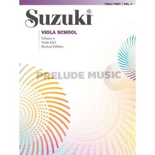 (โค้ดINCSM2Lลด70฿) Suzuki Viola School, Volume 4 (0244S)