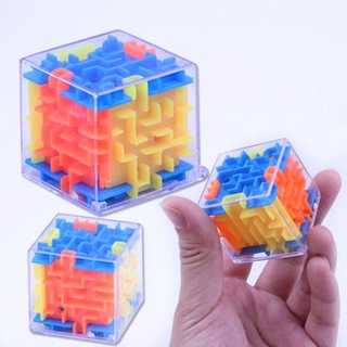 ของเล่น Fidget Toys 3D Rubik Cube เขาวงกตช่วยเสริมการเรียนรู้เด็ก