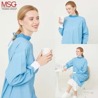 MSGtexmed ชุดกาวน์ทันตกรรมแบบผูกหลัง,กาวน์คลุมห้องแลป แบบไม่กันน้ำ (รุ่น PG919)