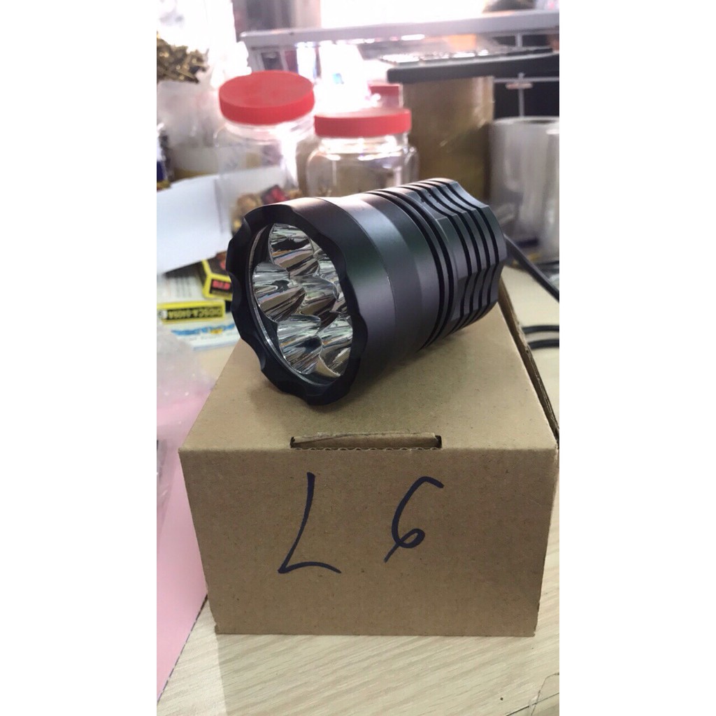 สปอตไลท์ L6 L6X สว่างมาก พร้อมสวิตช์ฟรี