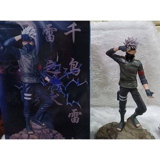 SS Toys โมเดล นารูโตะ Naruto คาคาชิ แอ็คชั่น ท่ายืน เปลี่ยนหน้าได้ สูง32ซม.