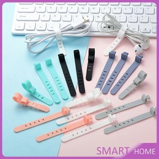 สายรัดซิลิโคน อุปกรณ์สำหรับรัดสายหูฟัง ที่เก็บสายดาต้า silicone cable winder