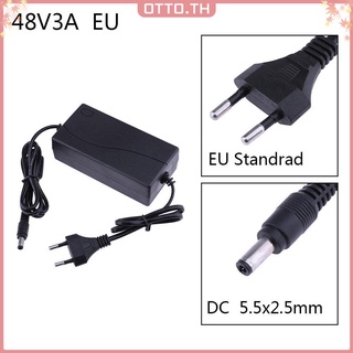 【OT】AC to DC Adapter Converter 48V 3A Power Supply Charger 5.5x2.5mm (US/EU)