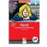 DKTODAY หนังสือ HELBLING READER RED 1:DAVID AND THE GREAT DETECTIVE + CD