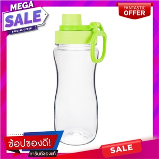 ขวดน้ำ PET 0.6 ลิตร JCJ ทรง BODY 3213 สีเขียว ภาชนะใส่น้ำและน้ำแข็ง PET WATER BOTTLE JCJ 3213 0.6L GREEN