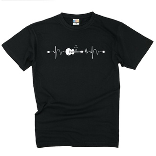 เสื้อยืด พิมพ์ลายหัวใจนักร้องร็อค นักกีตาร์ ของขวัญวันขอบคุณพระเจ้า สําหรับผู้ชาย