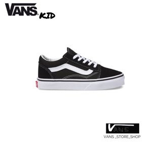 รองเท้าเด็กVANS OLD SKOOL BLACK WHITE KIDS สินค้ามีประกันแท้