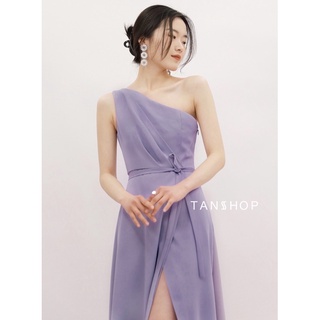 TANSSHOP - Macaron Dress ชุดเดรสยาว  ชุดเดรสออกงาน #D1289