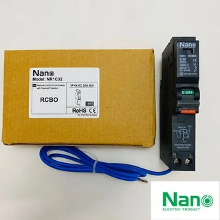 เซอร์กิตเบรกเกอร์กันดูด NANO แบบปลั๊กออน (Plug On) 1P 16-32A