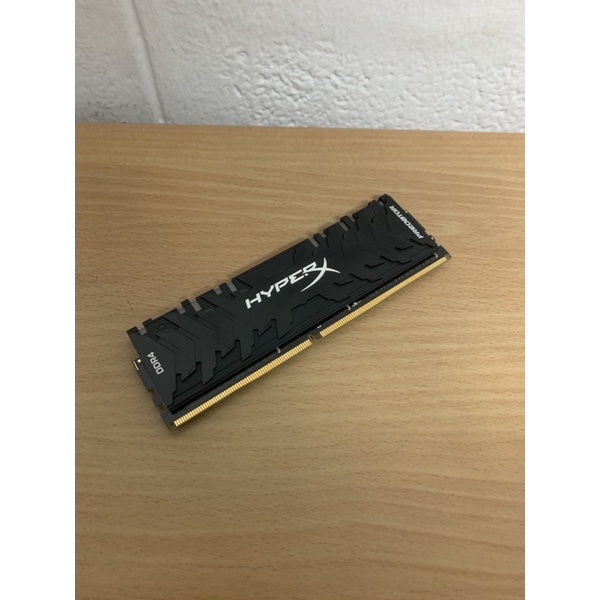 RAM KINGSTON HyperX PREDATOR RGB 16GB (16GBx1) DDR4/3200 (สินค้ามือสอง/มีประกันศูนย์)