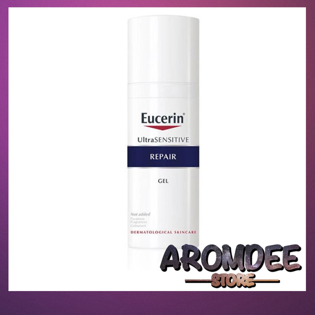 [ส่งของทุกวันครับ] Eucerin UltraSENSITIVE Repair Gel 50ml ตัวเดียวกับ repair Gel-Cream