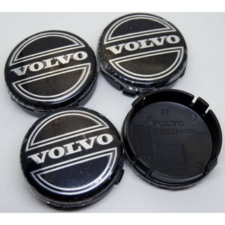 4ฝา Volvo ของใหม่ สีดำ ดุมล้อแม็ก VOLVO S70 V70 XC90 850 960 S90 ดุม ดุมล้อ ฝาครอบล้อ แม็ก ดุมรถ ดุมแม็ก ฝาล้อแม็ก