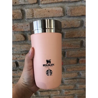 starbucks stanley 16 oz peach collection