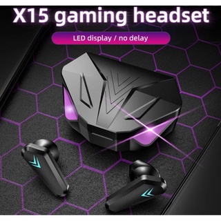 เกมเมอร์บลูทูธ X15 Top 5.1 Tws Stereo Ultra Low Latence สําหรับเล่นเกม
